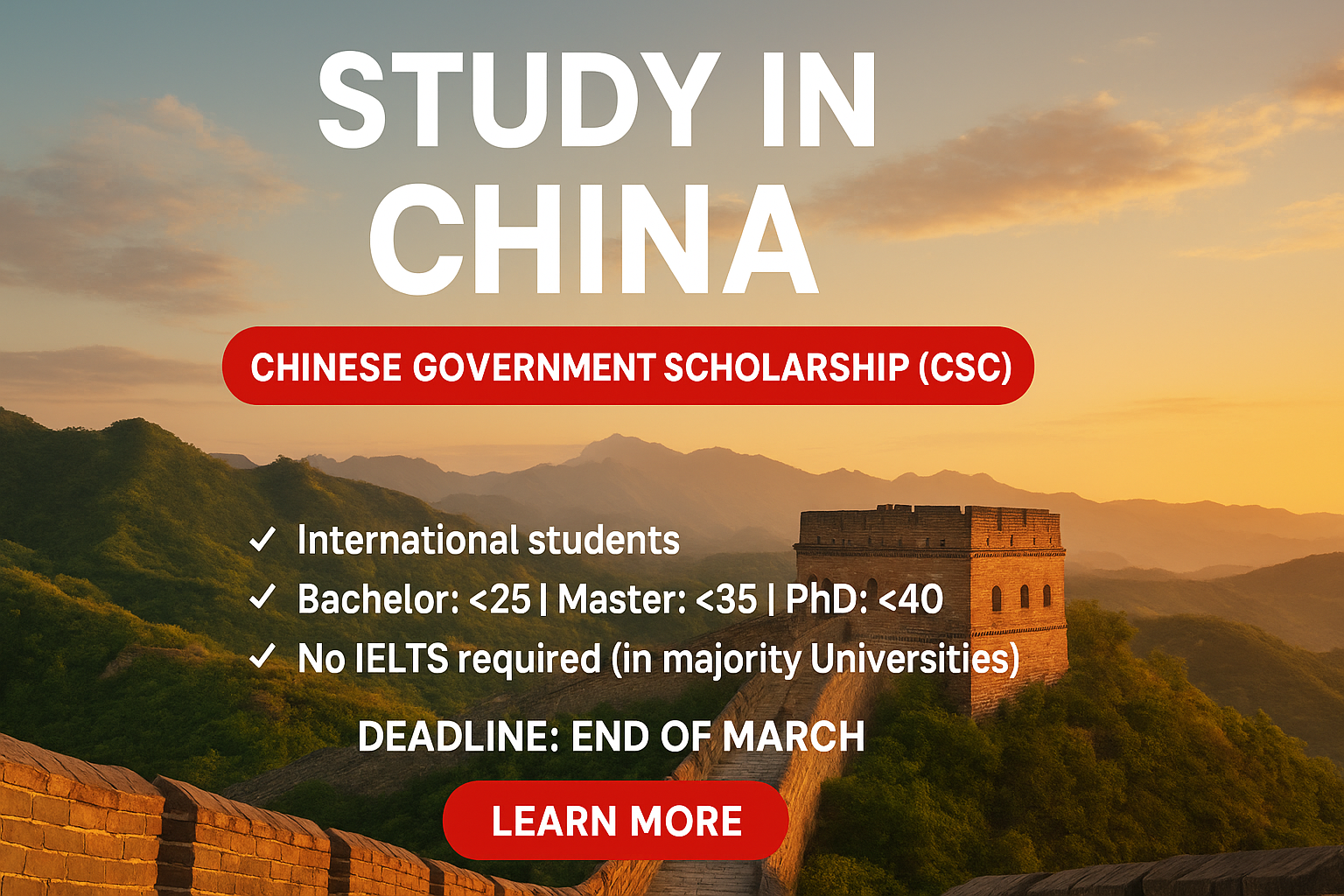 Study in China Complete Guide for Pakistani Students