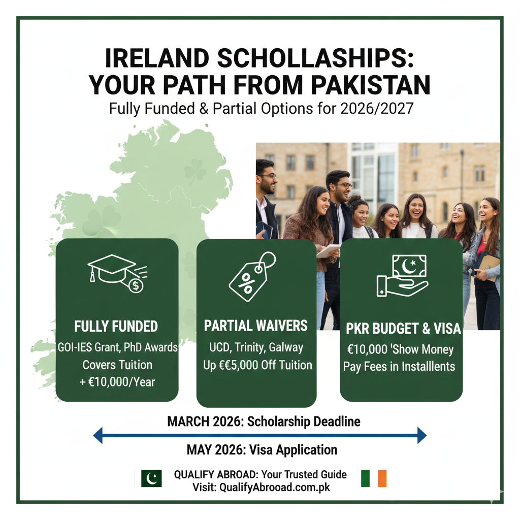 RoadMap to Ireland, 2026/2027 intake.