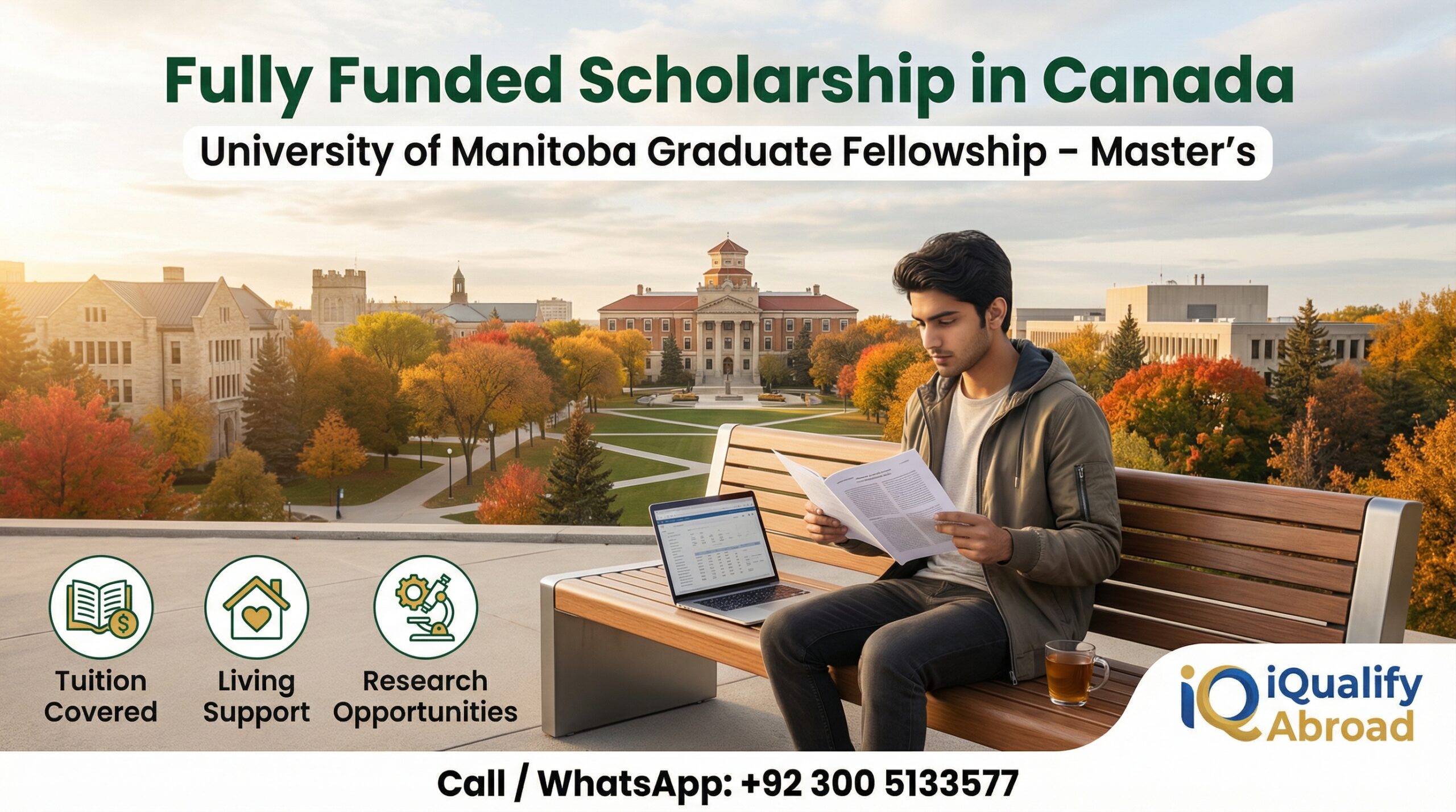 University of Manitoba Graduate Fellowship (UMGF) 2026 – Complete Guide for Pakistani Students