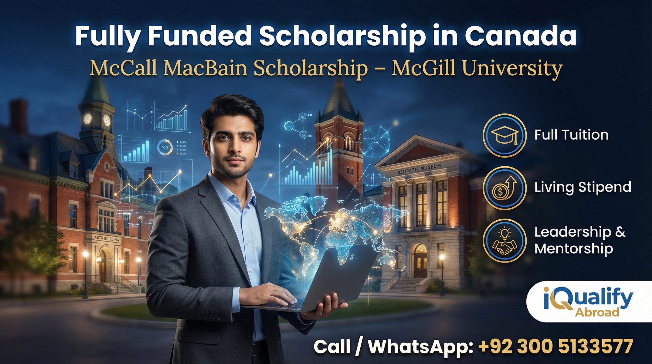 McCall MacBain Scholarships (McGill University) 2026 – Complete Guide for Pakistani Students