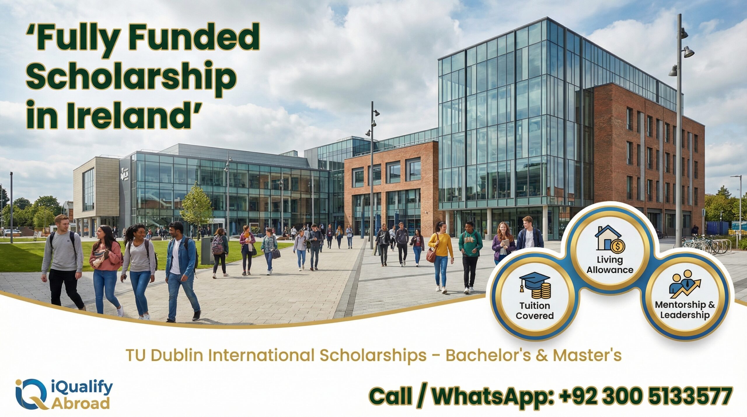 Technological University Dublin (TU Dublin) International Scholarships 2026 – Guide for Pakistani Students