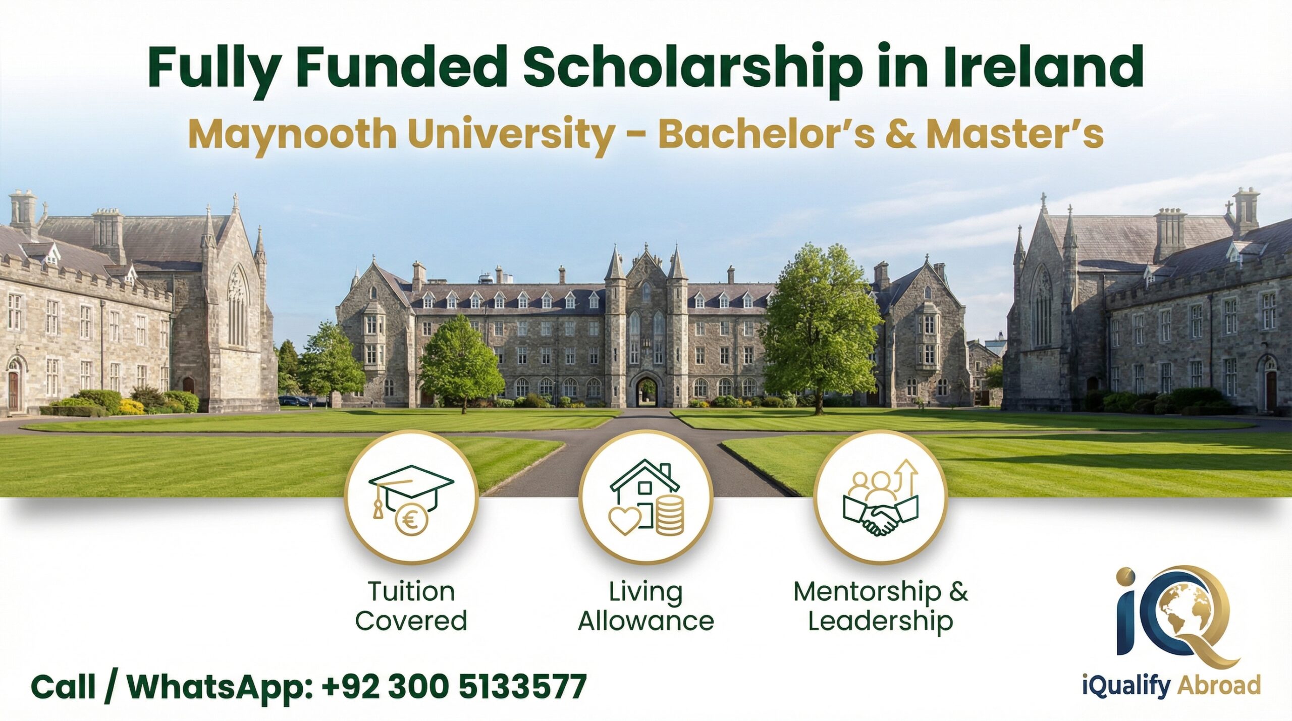 Maynooth University International Scholarships 2026 – Guide for Pakistani Students