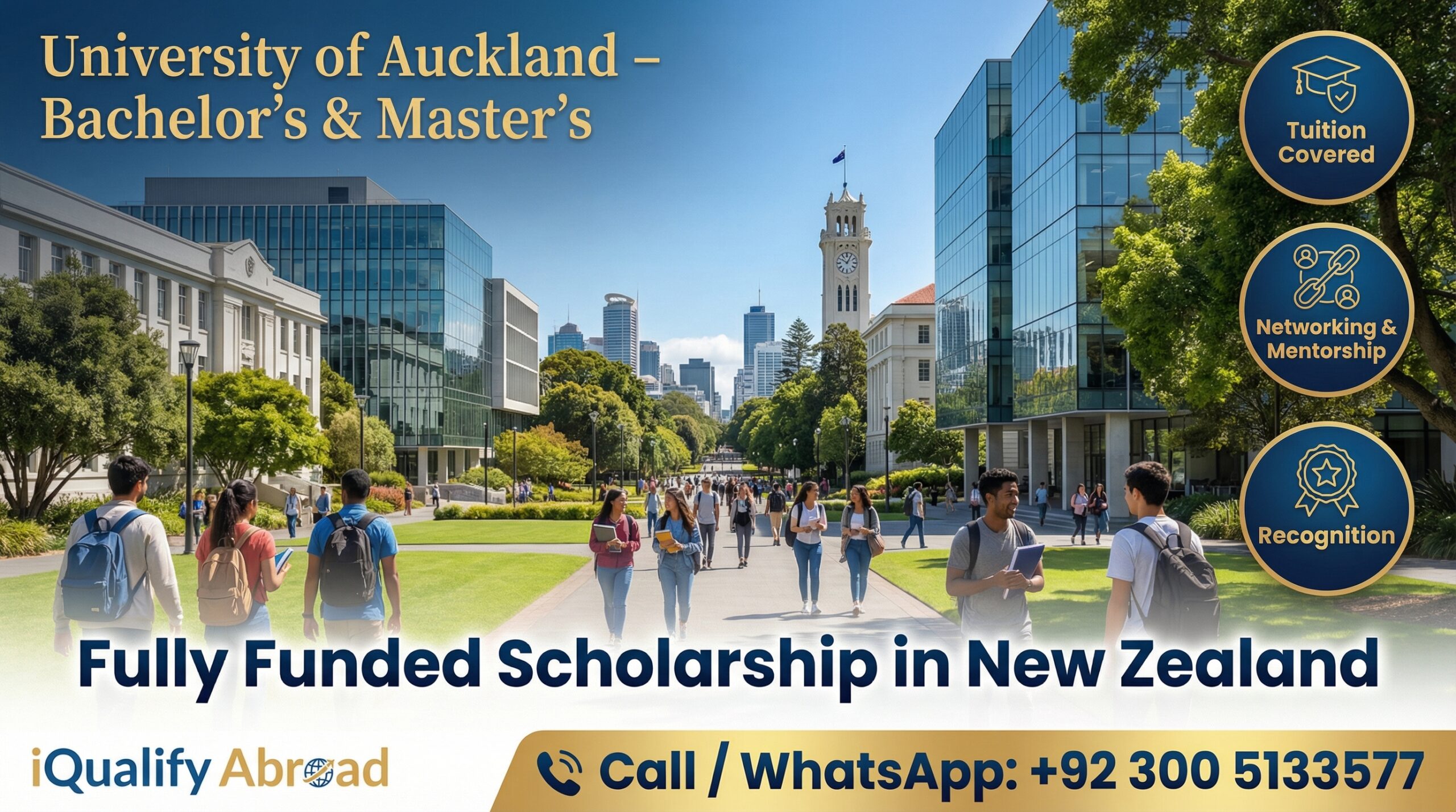 University of Auckland International Student Excellence Scholarships 2026 – Guide for Pakistani Students
