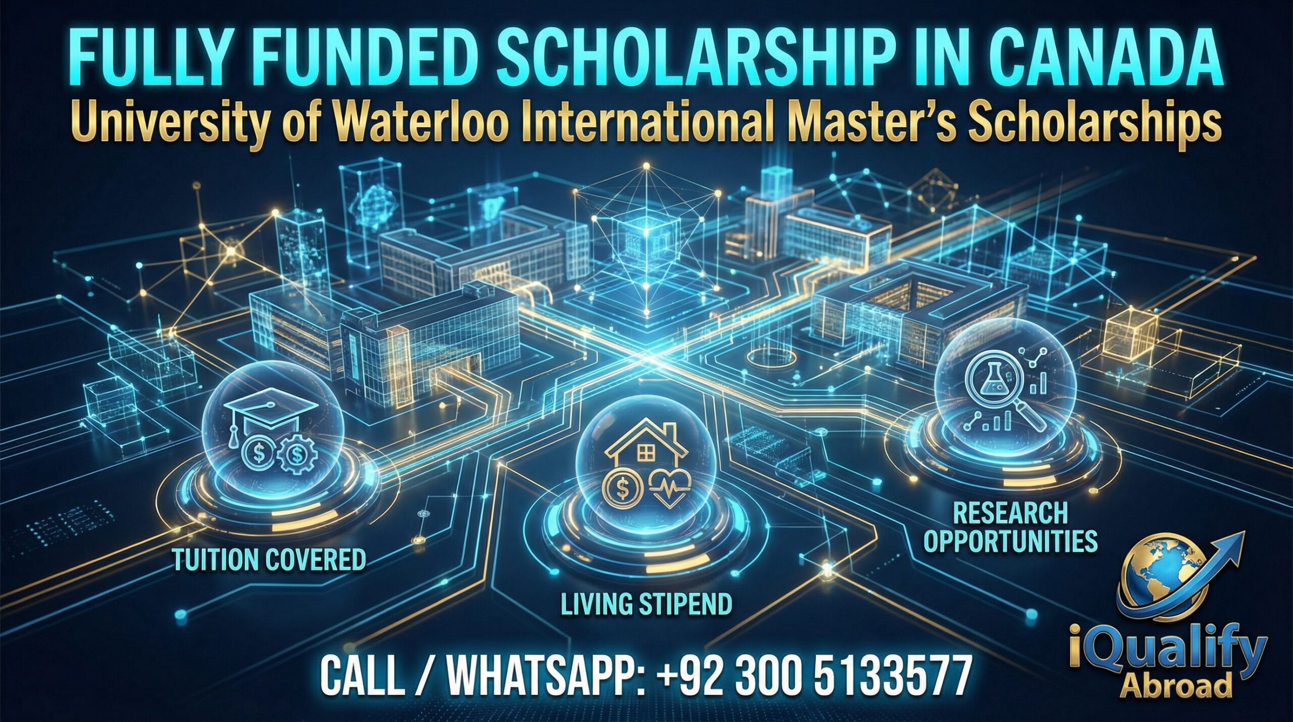 University of Waterloo International Master’s Scholarships 2026 – Complete Guide for Pakistani Students