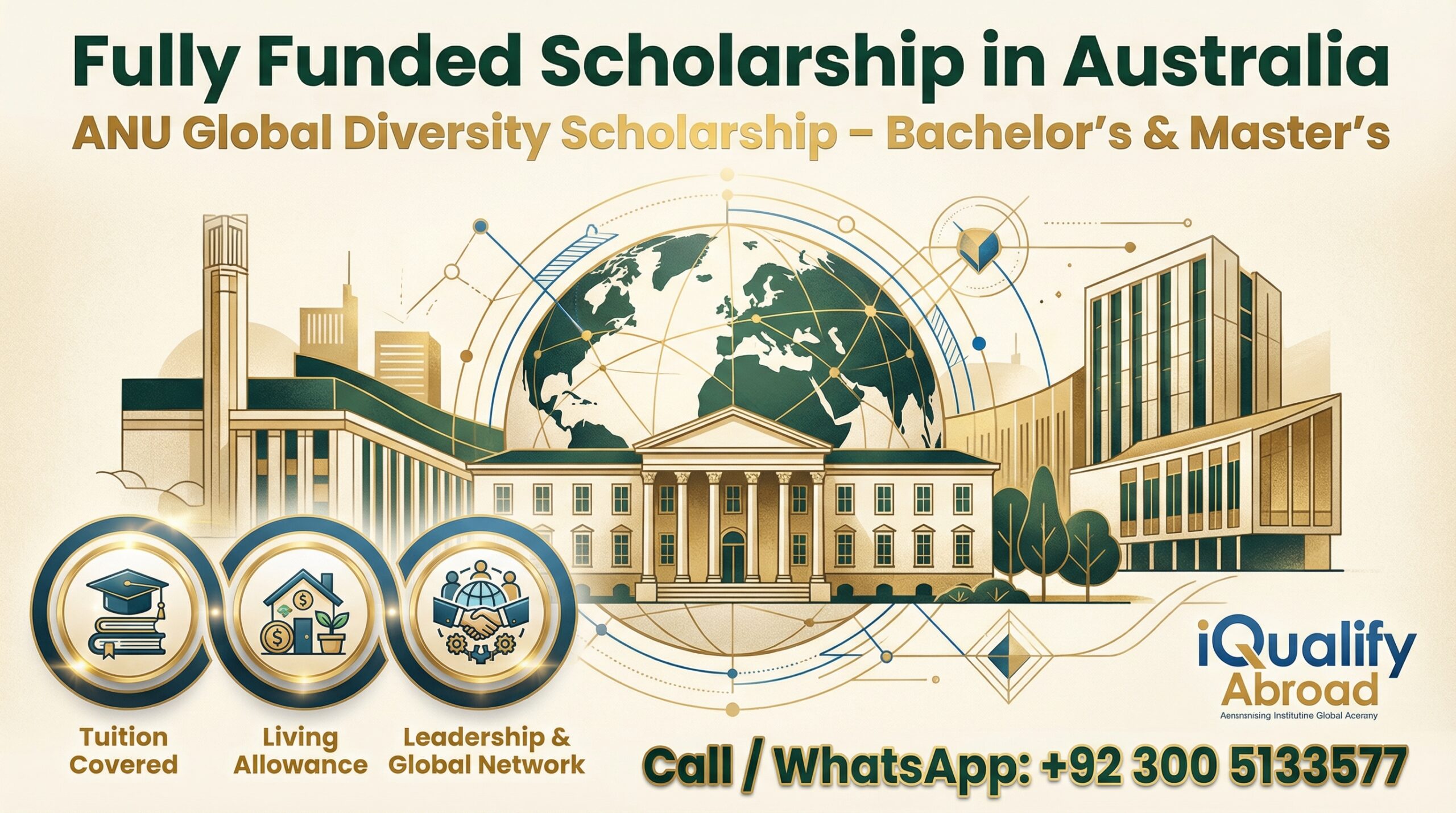 Australian National University (ANU) Global Diversity Scholarship 2026 – Complete Guide for Pakistani Students