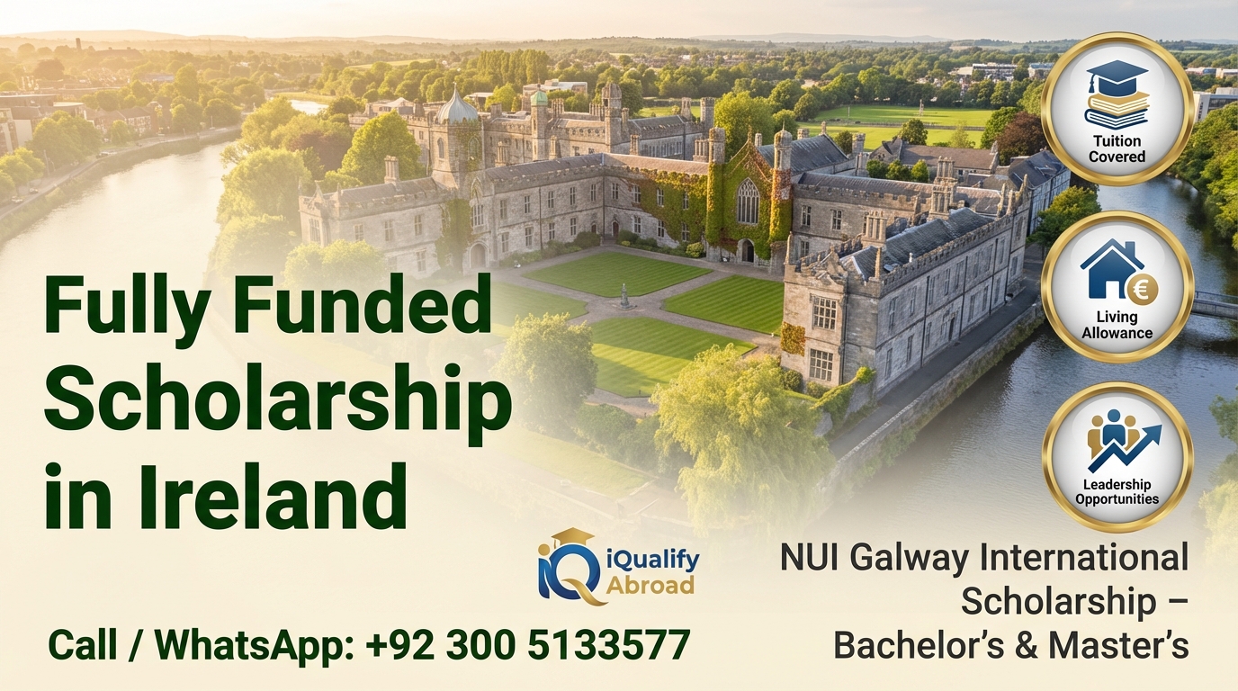 NUI Galway International Scholarship 2026 – Guide for Pakistani Students