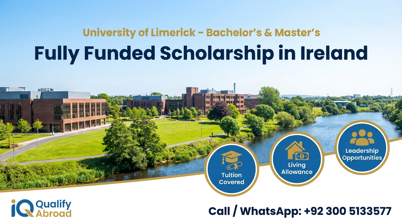 University of Limerick International Scholarships 2026 – Guide for Pakistani Students