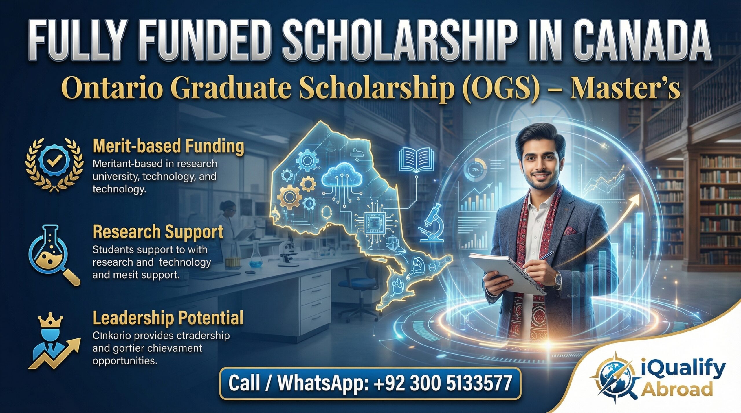 Ontario Graduate Scholarship (OGS) 2026 – Complete Guide for Pakistani Students