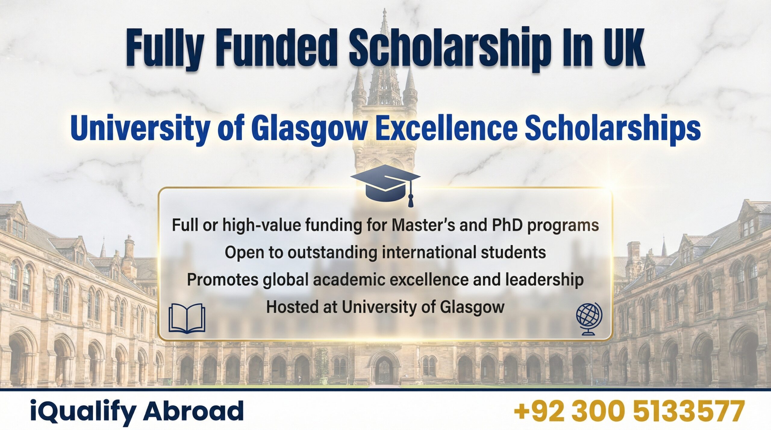 University of Glasgow Excellence Scholarships 2026 – Complete Guide for Pakistani Students